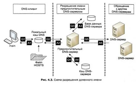 Dns имя не существует