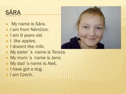 I am nine and my sister