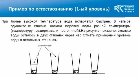 В два одинаковых стакана