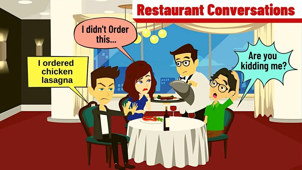 Order the conversation. At the Restaurant conversation. Conversation in the Restaurant English. In a Restaurant Dialogue. Ресторан конверсейшн.