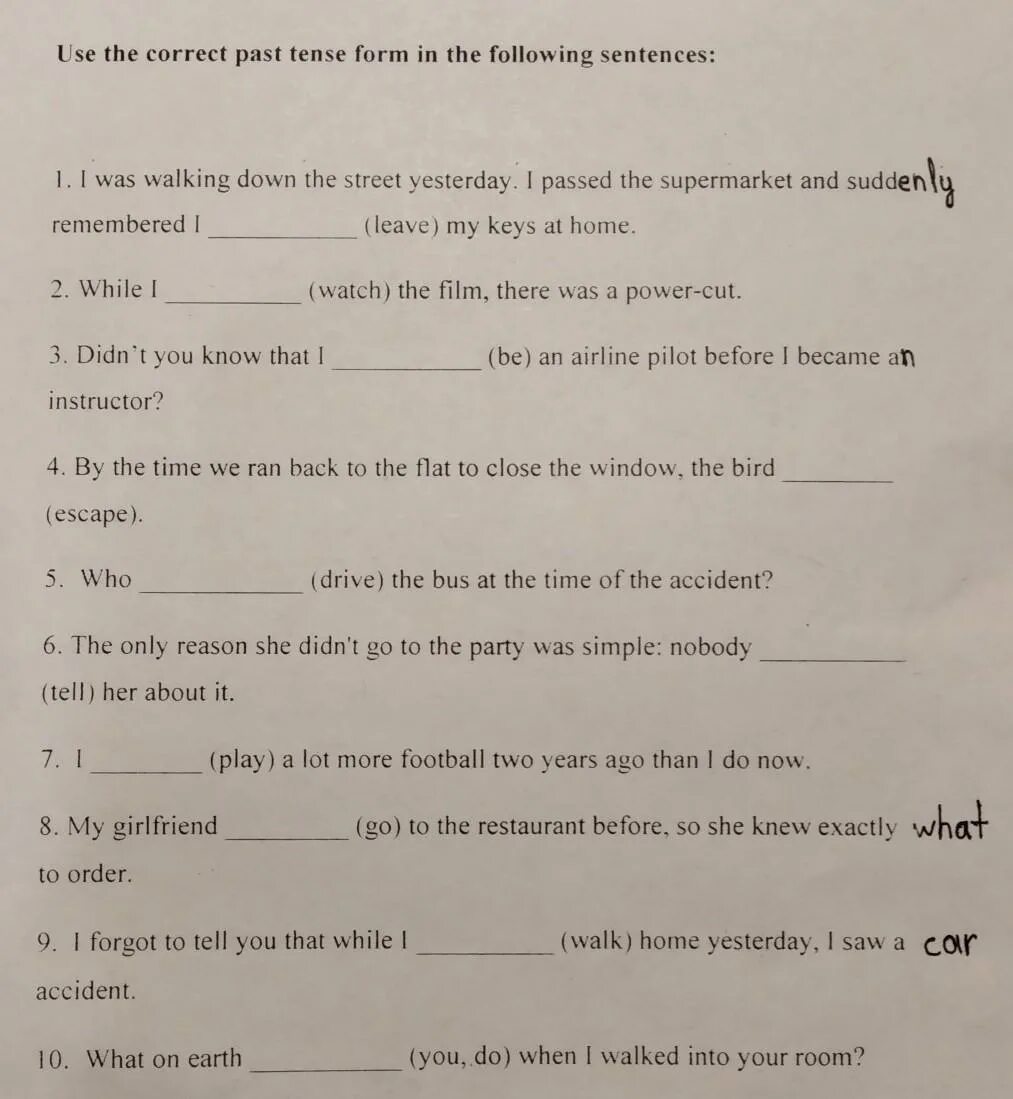 Choose the correct past tense. Use the required past forms in the following sentences ответы. Correct Tense form. Past Tense form sentences. Complete the following sentences with the simple present form Susan.