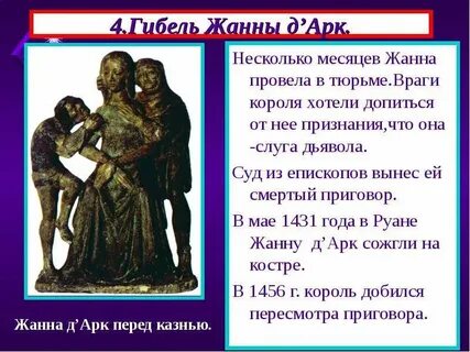 История жанны д арк кратко