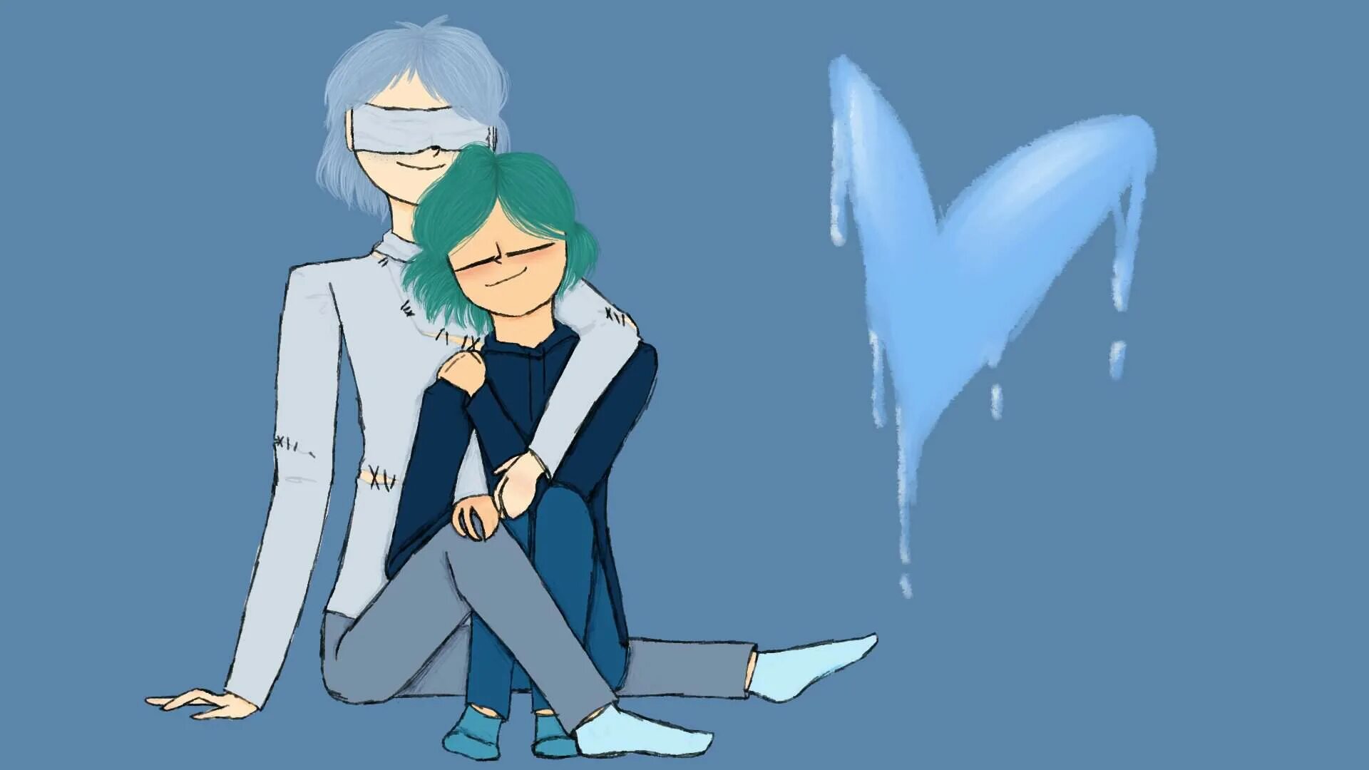 зонтик из 13 карт арты. зонтик в горящем доме 13 карт. вару и габриэль. фото зонтика 13 карт. 13 карт карты.