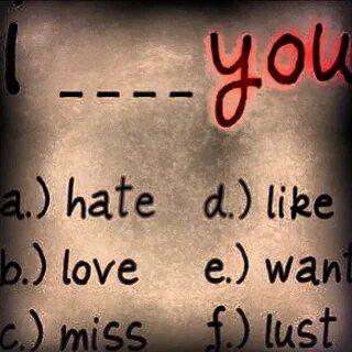 Hate love перевод