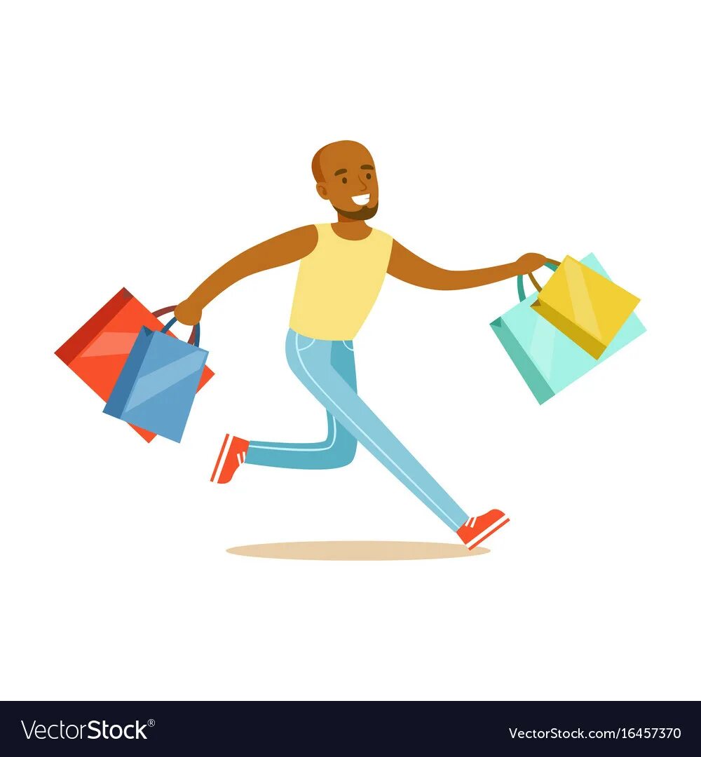 1 shopping for present. Человек с покупками бежит. Люди бегут с пакетами. Люди бегают с покупками. Человек бежит с сумкой.