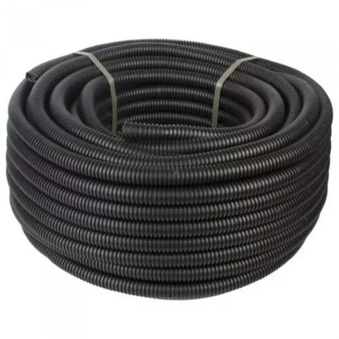 Трубы гофрированные с протяжкой черные. Гофра черная dkc 10 мм. (уп. Трубы гофрированные с протяжкой черные. Труба гофрированная пнд d25мм с протяжкой черн.