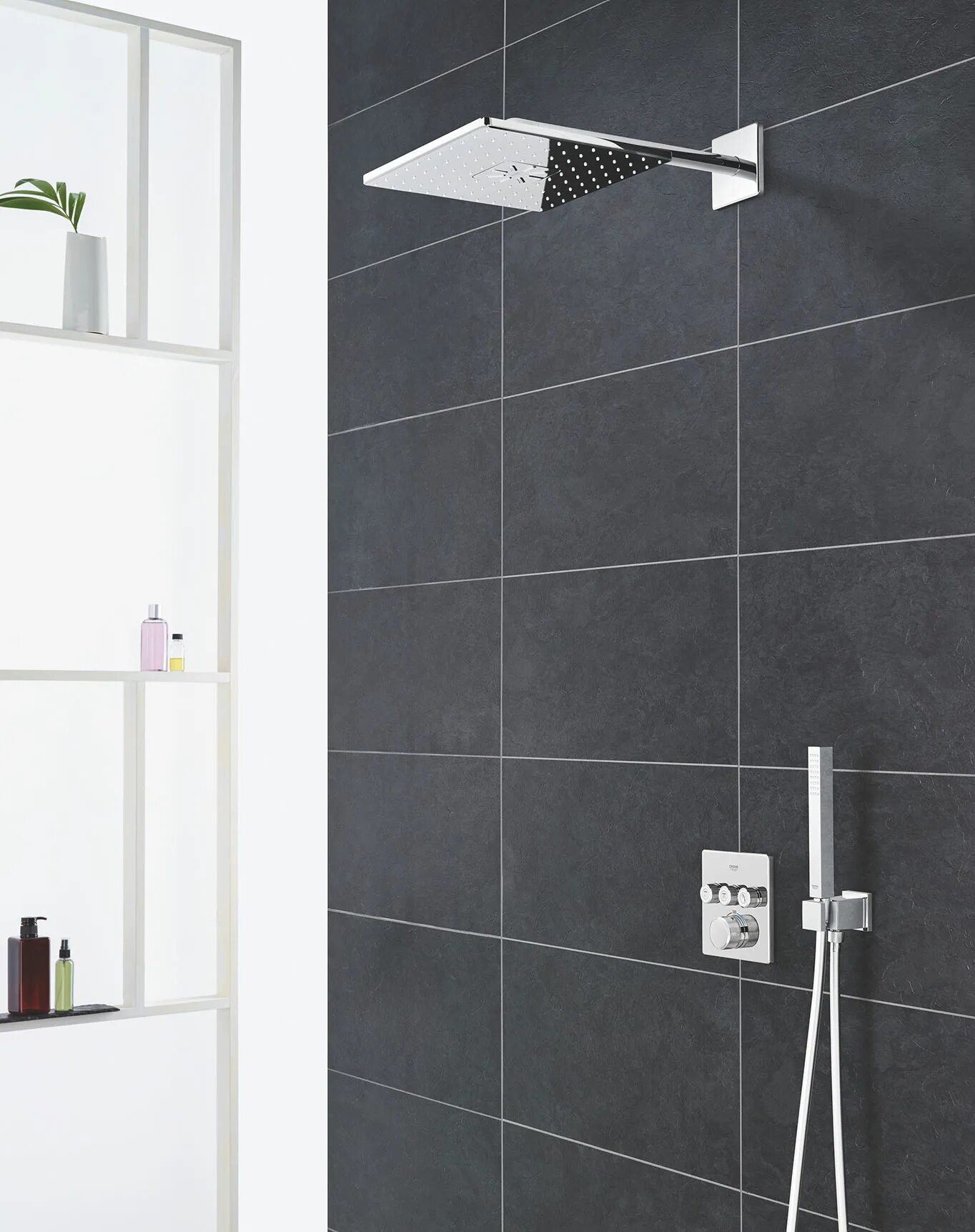 Встроенный душа grohe. Grohe Grohtherm SMARTCONTROL 34706000. Душевая система Grohe SMARTCONTROL perfect 34706000. 26479000 Grohe. Душевая система Grohe 34706000.