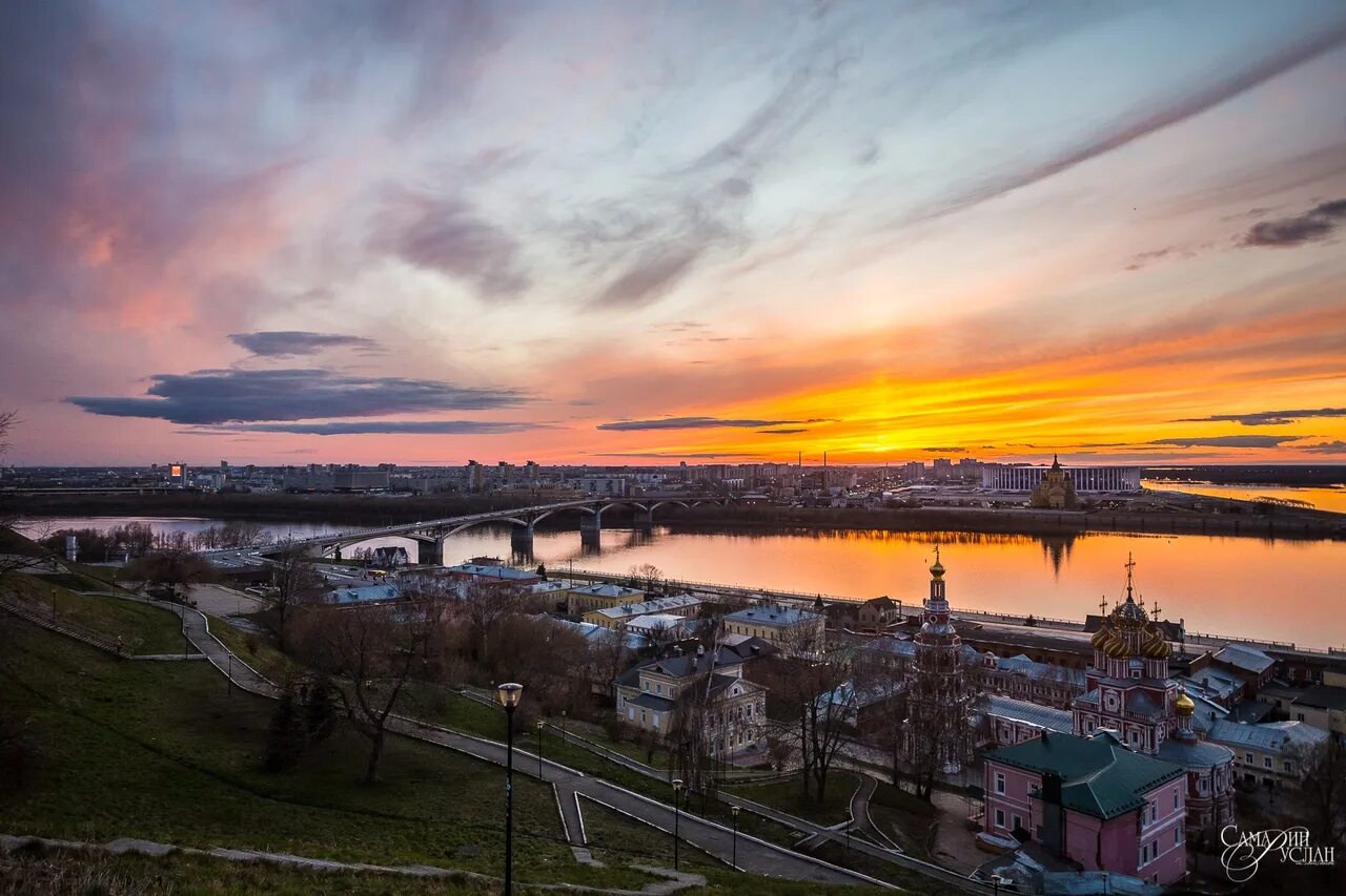 Фото вчерашнего заката в Нижнем Новгороде. Вчерашний закат в Дзержинске Нижегородской области. Открытый Нижний. Нижегородские фотографы виды и фото. 1 3 июня нижний новгород