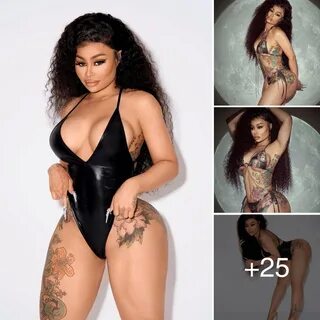 Bootylicious Blac Chyna Flaunts Her Curves in Revealing Bikini Photoshoot - suzu