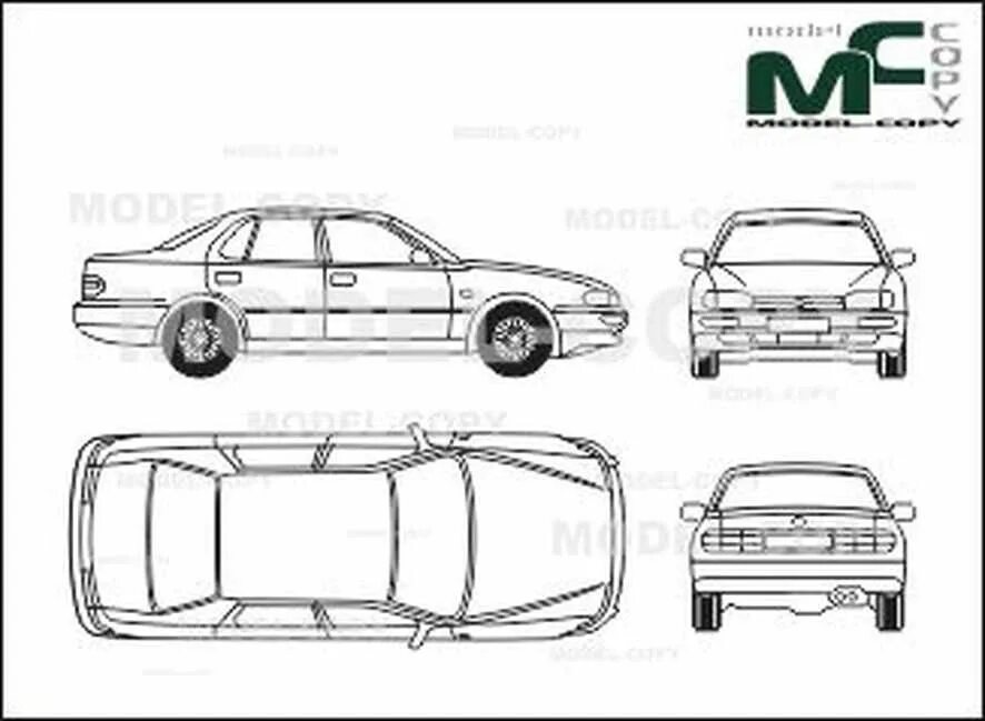Toyota corolla 1997 чертеж. Чертеж toyota carina 1999. Габариты виста. Тойота виста ардео размеры. Габариты виста.