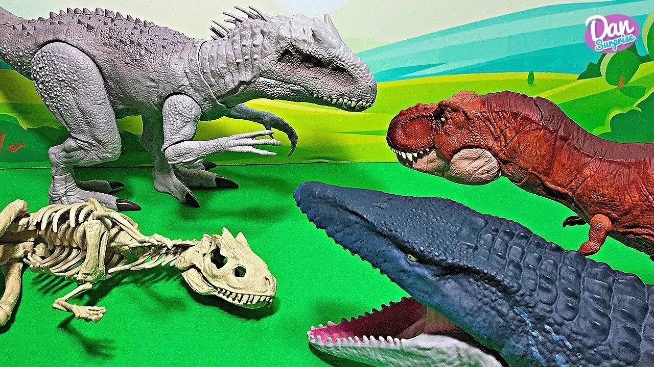 Тираннозавр рекс парк Юрского периода 3. 2 Динозавра. Мозазавр игрушка Jurassic World.