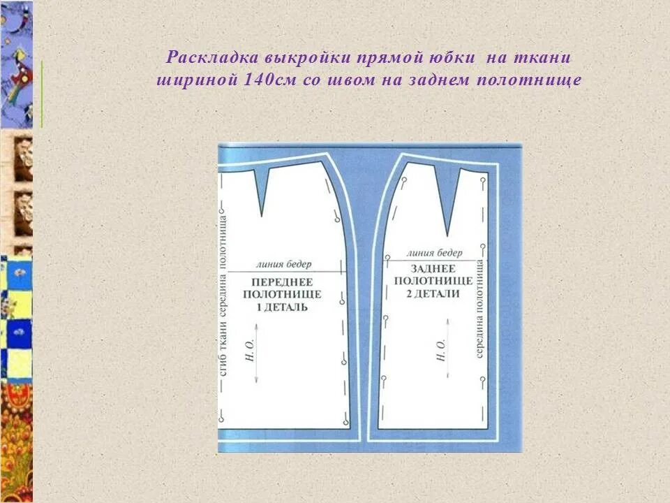 Раскладка лекало прямой юбки на ткани. Раскладка деталей кроя на ткани. Раскладка лекал прямой юбки. Раскладка выкройки на ткани.