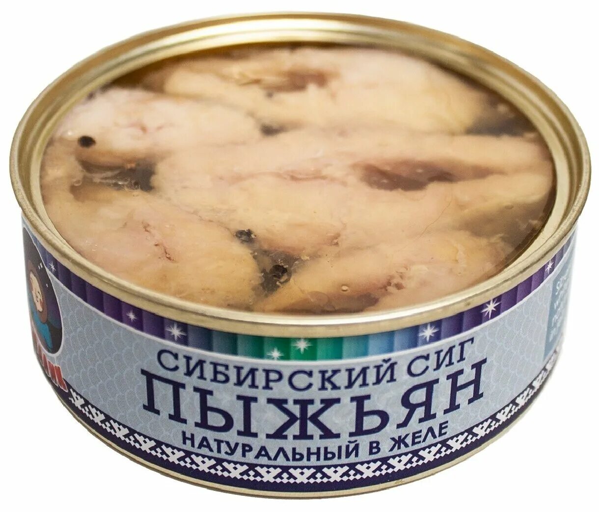 Пыжьян в желе. Пыжьян в желе &quot;легенда ямала&quot;, 240 гр. пыжьян консервы. рыбные консервы в желе.