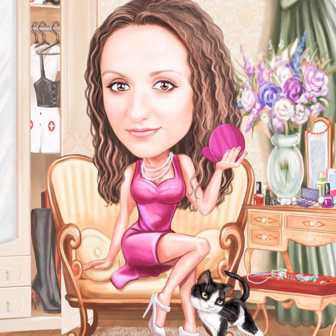 Шарж. Шарж девушка в париже. Карикатура девушки. Шарж девушка в платье. Шарж красивая девушка.