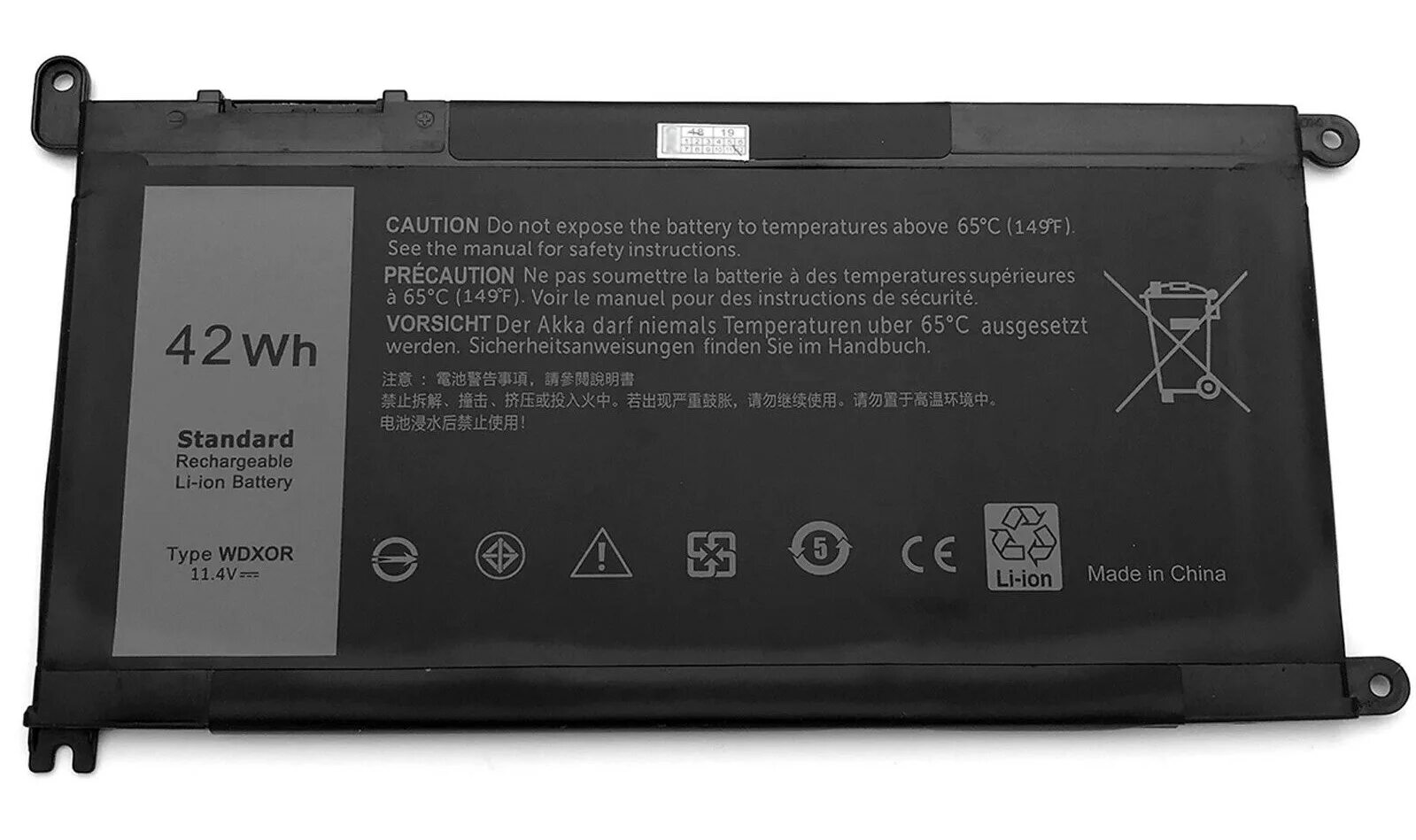 Батарея Inspiron 3593. Dell 42wh Type wdx0r. Dell p58f. Dell p65f(Type 357f9) аккумулятор. F battery