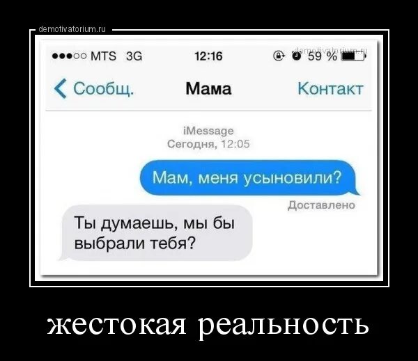 Жестокая реальность