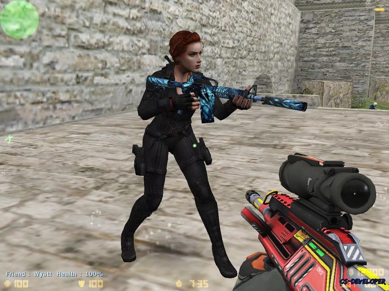Model strike