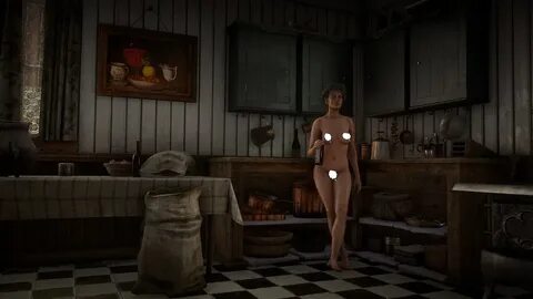 Файлы для Red Dead Redemption 2. Голая Эбигейл. 