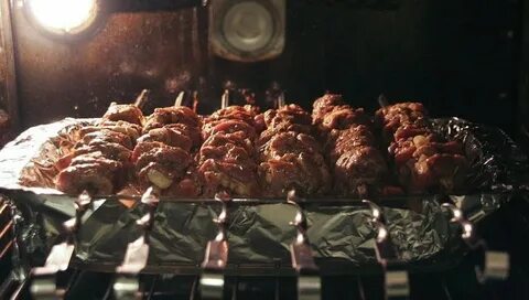 Мясо дома как шашлык