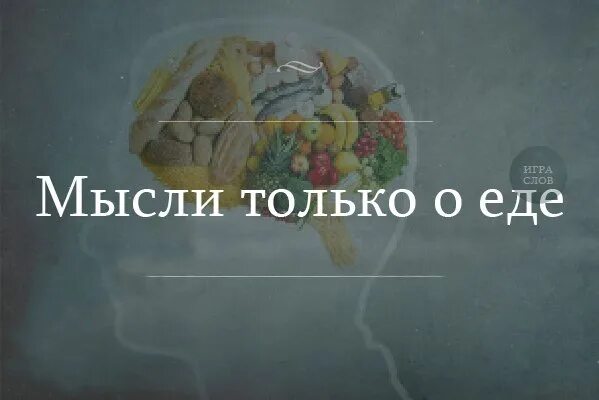 Постоянно думаю о еде. Мысли о еде. Думает о еде. Мысли только о еде. Постоянные мысли о еде.