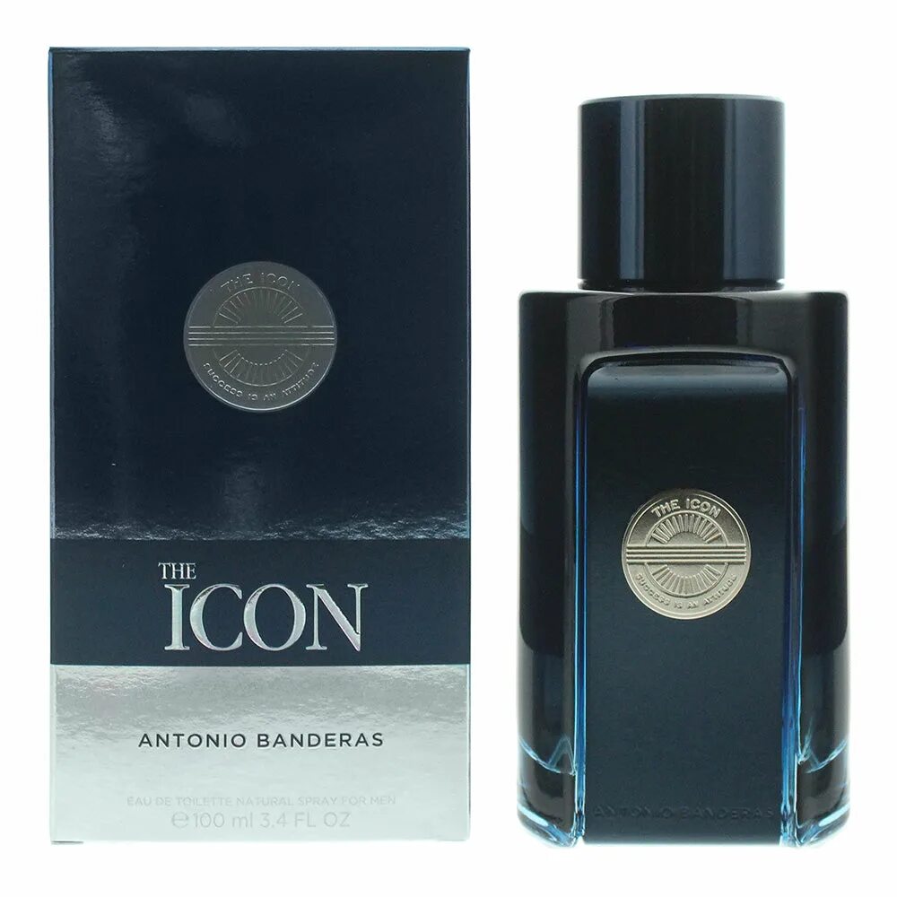 Icon духи мужские. Антонио бандерас туалетная вода мужская icon. The icon antonio banderas парфюм. Парфюмерная вода антонио бандерас для мужчин айкон. Antonio banderas the icon eau de.