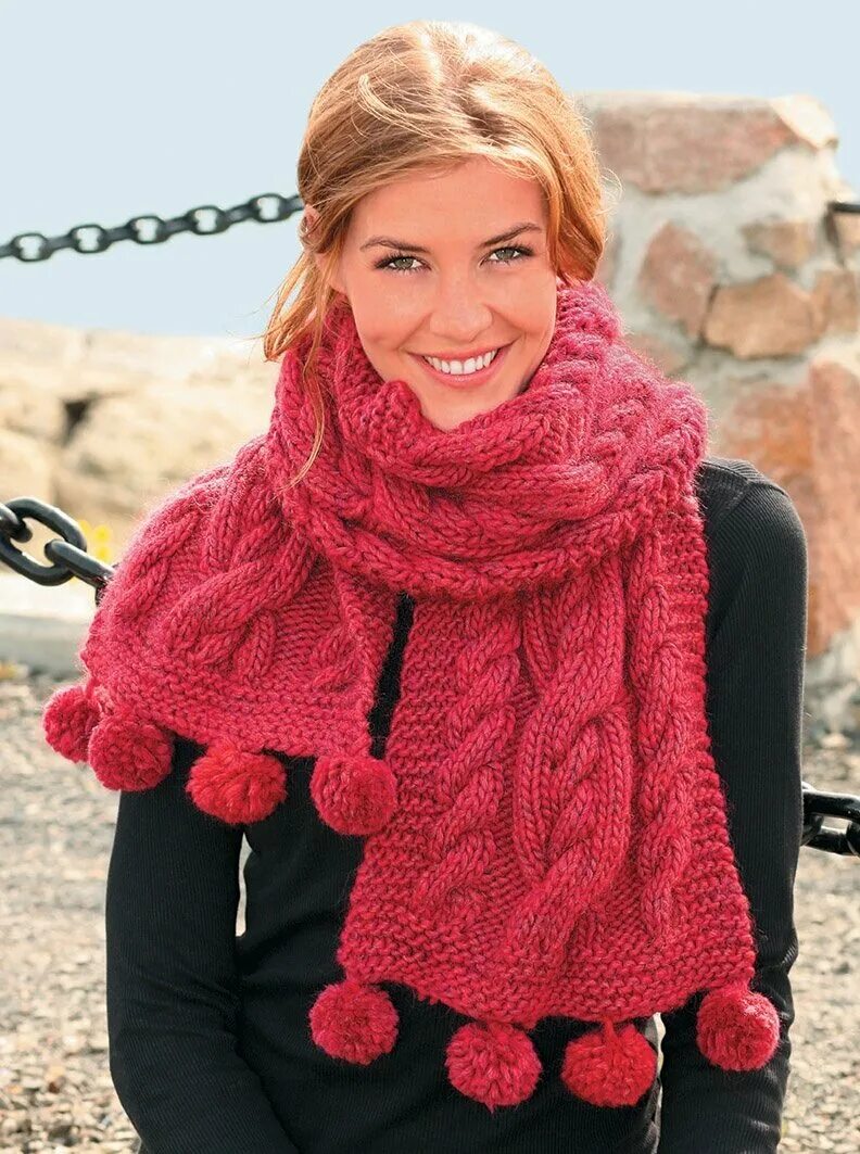 шарф вязание со спицами. шарф спицами. объемный вязаный шарф. вязаный шарф спицами. шарф резинкой 2х2 спицами.