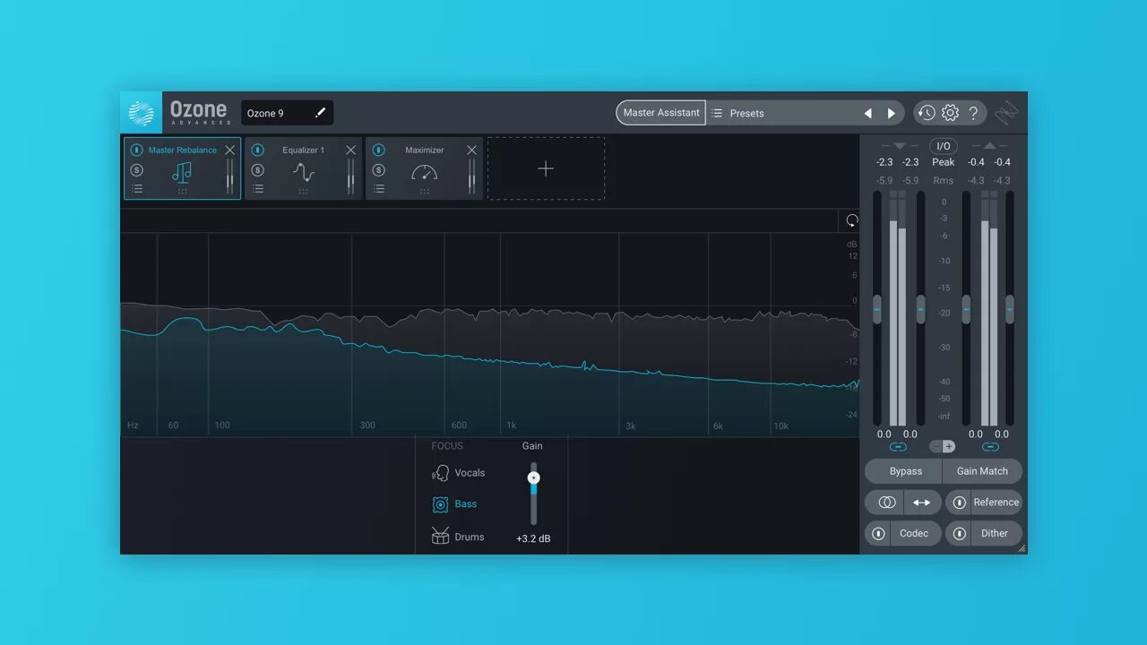 Ozone 9 VST. Плагины от IZOTOPE Ozone 9. IZOTOPE - Ozone Advanced v9. IZOTOPE Ozone Advanced v9.0.2 ce.