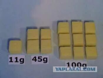 150 грамм сыра это сколько