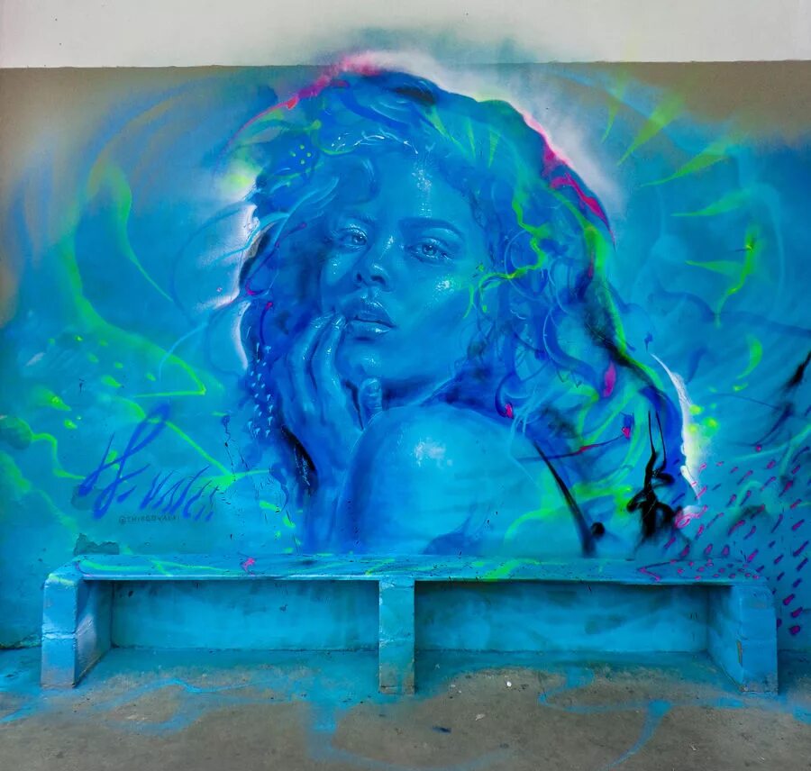 Калнрозе Валдис художник. Бразильский художник неореалист. Девушка вода Сабб стритарт. Неоновая красота