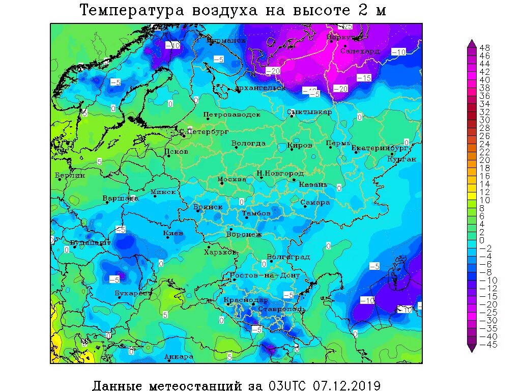 Карта прогноза погоды московская область. Карта температур центра России. Климат ЦФО. Климат регионов центральной. Климат центральной России.