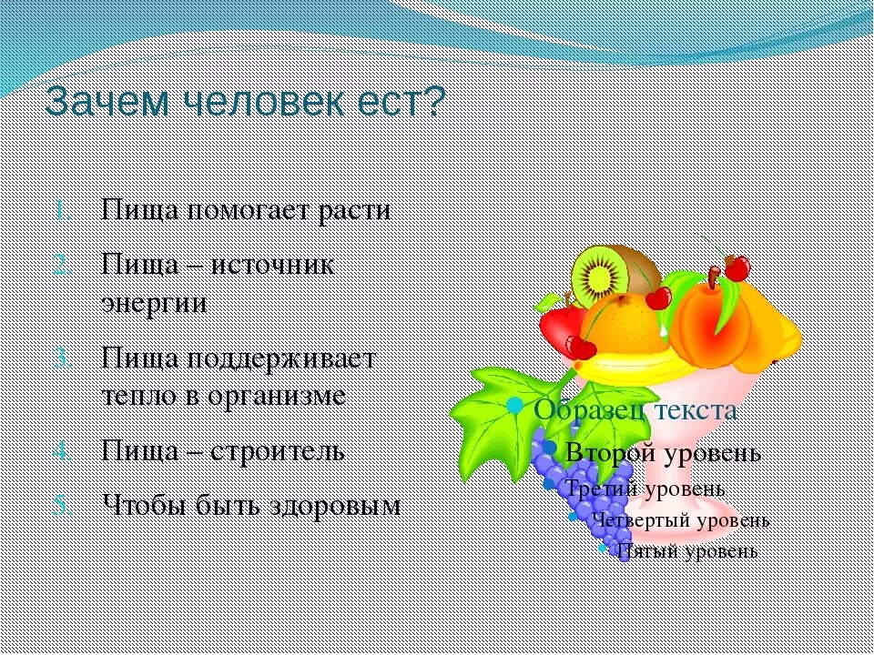 1 почему человечеству. Зачем человек ест. Зачем нужно есть человеку. Зачем человеку пища. Почему человеку нужно есть.