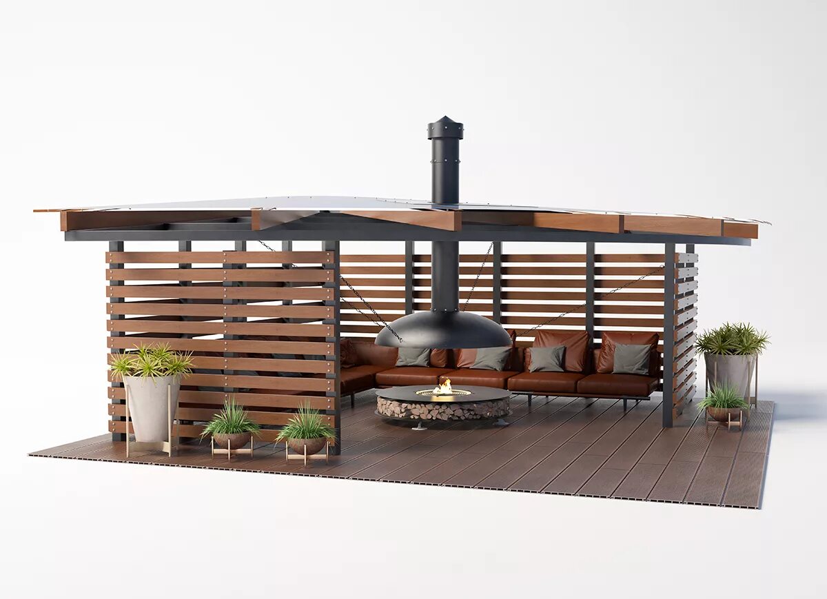 Проекты современных барбекюшниц беседок BRAAIBOX IMBY3 Backyard patio designs, Backyard patio, Outdoor kitchen patio