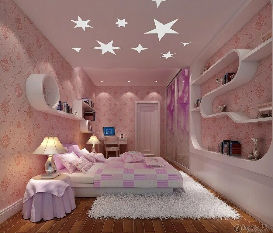 Потолок для детской девочке. Потолок в детскую девочке. Детские комнаты для девочек. Натяжные потолки в детскую комнату девочке. Натяжные потолки комната девочка.