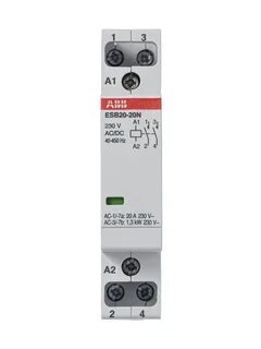 Модульные контакторы abb esb 20