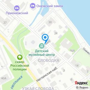 Андропова петрозаводск на карте