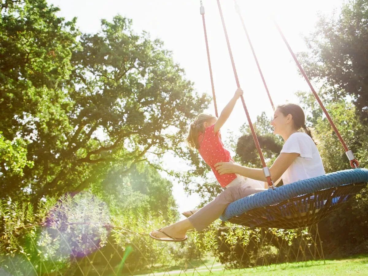 The swing open