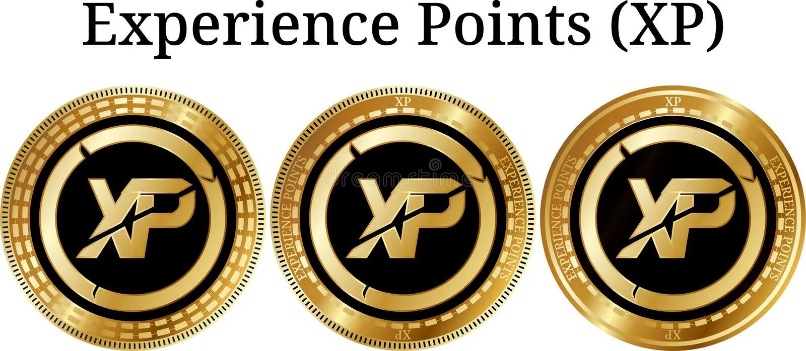 Golden Coin шины. Experience points XP. 3 Experience points.