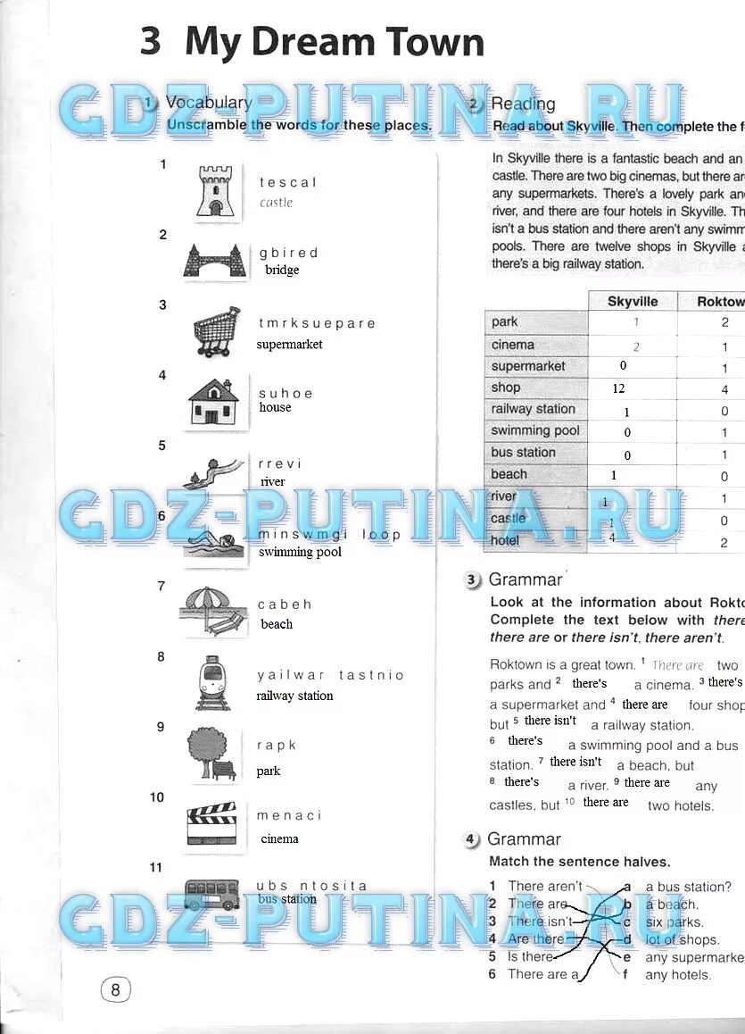 Английский язык 5 класс решебник воркбук. Английский язык 5 класс рабочая тетрадь Комарова страницы. Гдз по английскому языку 10 класс Комарова рабочая тетрадь. Стр 8 рабочая тетрадь по английскому языку 5 класс. Английский 5 класс Комарова рабочая тетрадь страница 8.