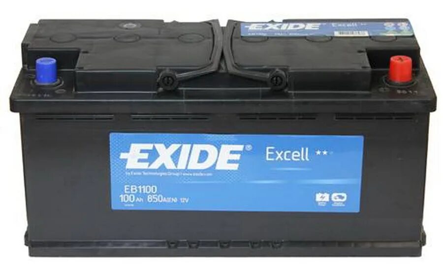 Новый аккумулятор емкость. Exide 95ah. АКБ Exide Excell 12v 95ah 800a 353x175x190 /-+/. Аккумулятор Exide 110ah 850a. Аккумуляторная батарея ЕКСИД 95.