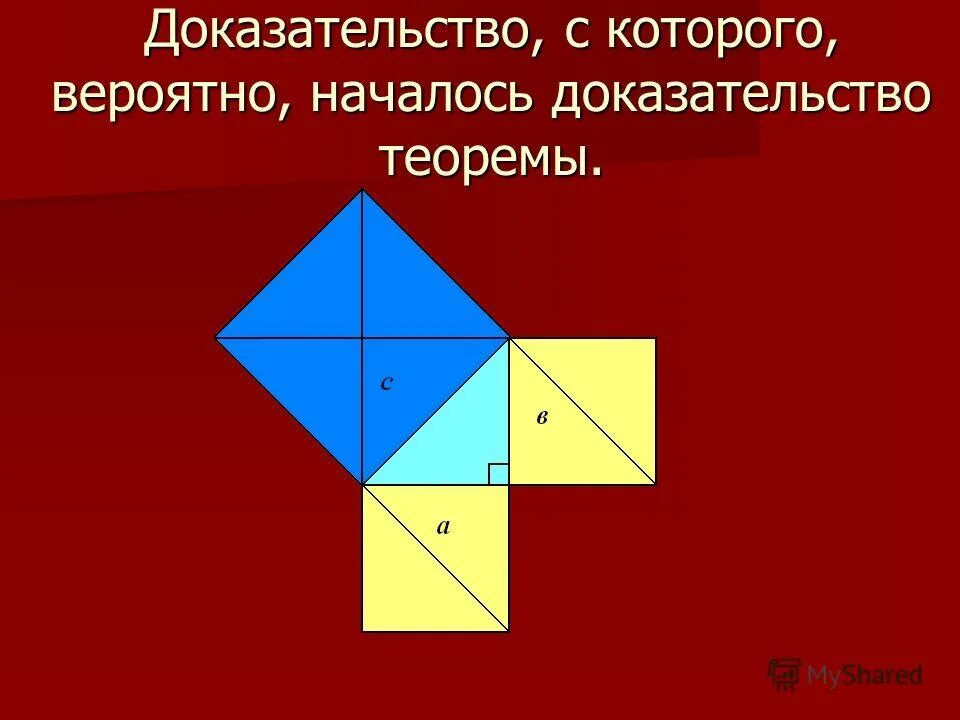 Доказательство 8 букв. Доказательство теоремы пифагора мозаика. доказательство. формула пифагора. авторы теорем.