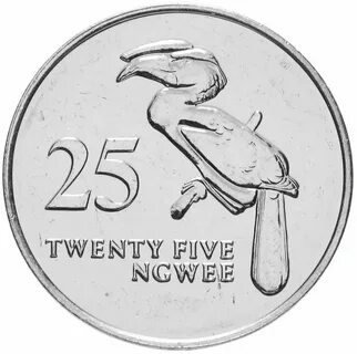 Монета замбии 4