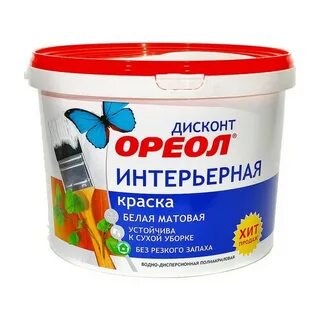 Краска водно дисперсионная ореол