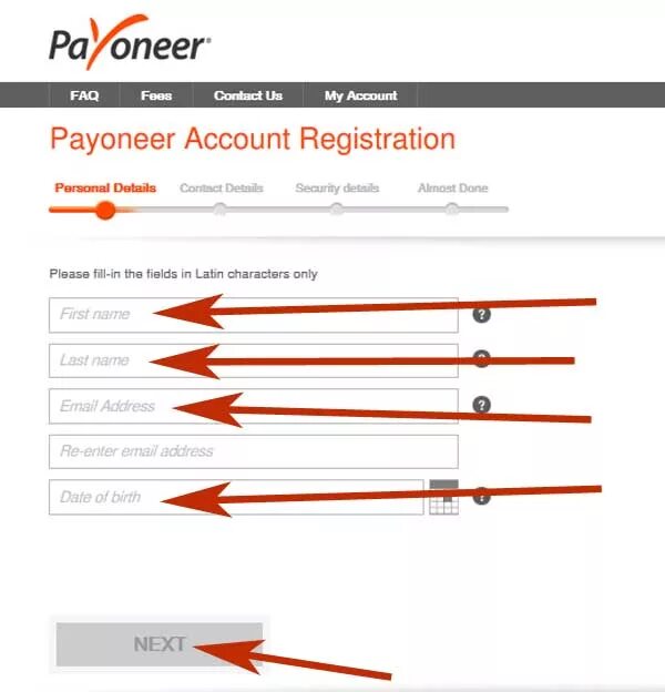 Номер аккаунта в Payoneer. Payoneer account. Как выглядит счет Payoneer. Регистрация в Payoneer инструкция.