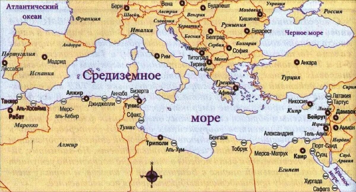 Вокруг средиземного моря