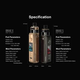 Voopoo drag s pnp x