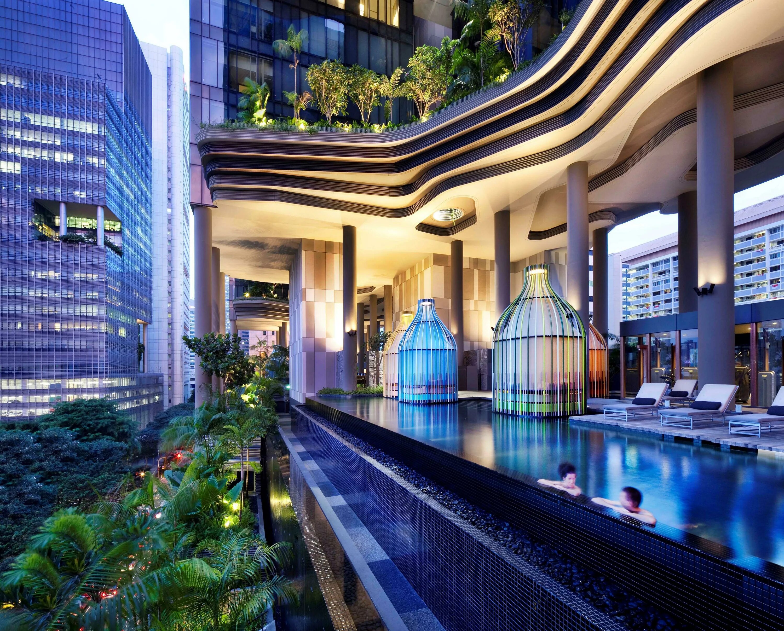 Город сад гостиница. Отель PARKROYAL В Сингапуре. Отель-сад PARKROYAL on Pickering в Сингапуре. Парк Роял коллекшн Сингапур. JW Marriott в Сингапуре.