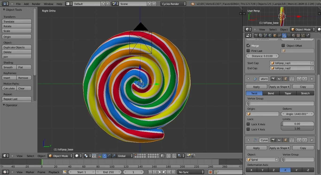 Blender how create. Спираль в блендер. спираль в blender. блендер 3д спирали. леденец в блендере.