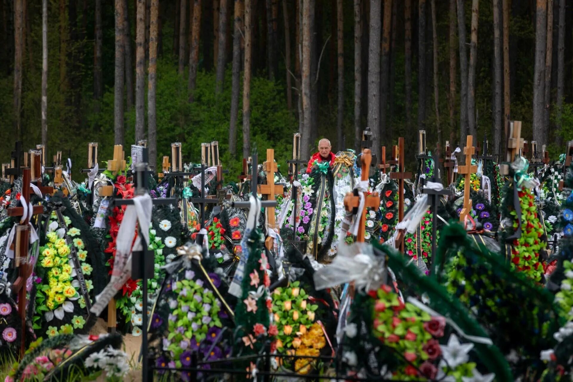 Кладбище в Ирпене. Кладбища Украины. Фото кладбищ на Украине. Кладбища Украины переполнены.