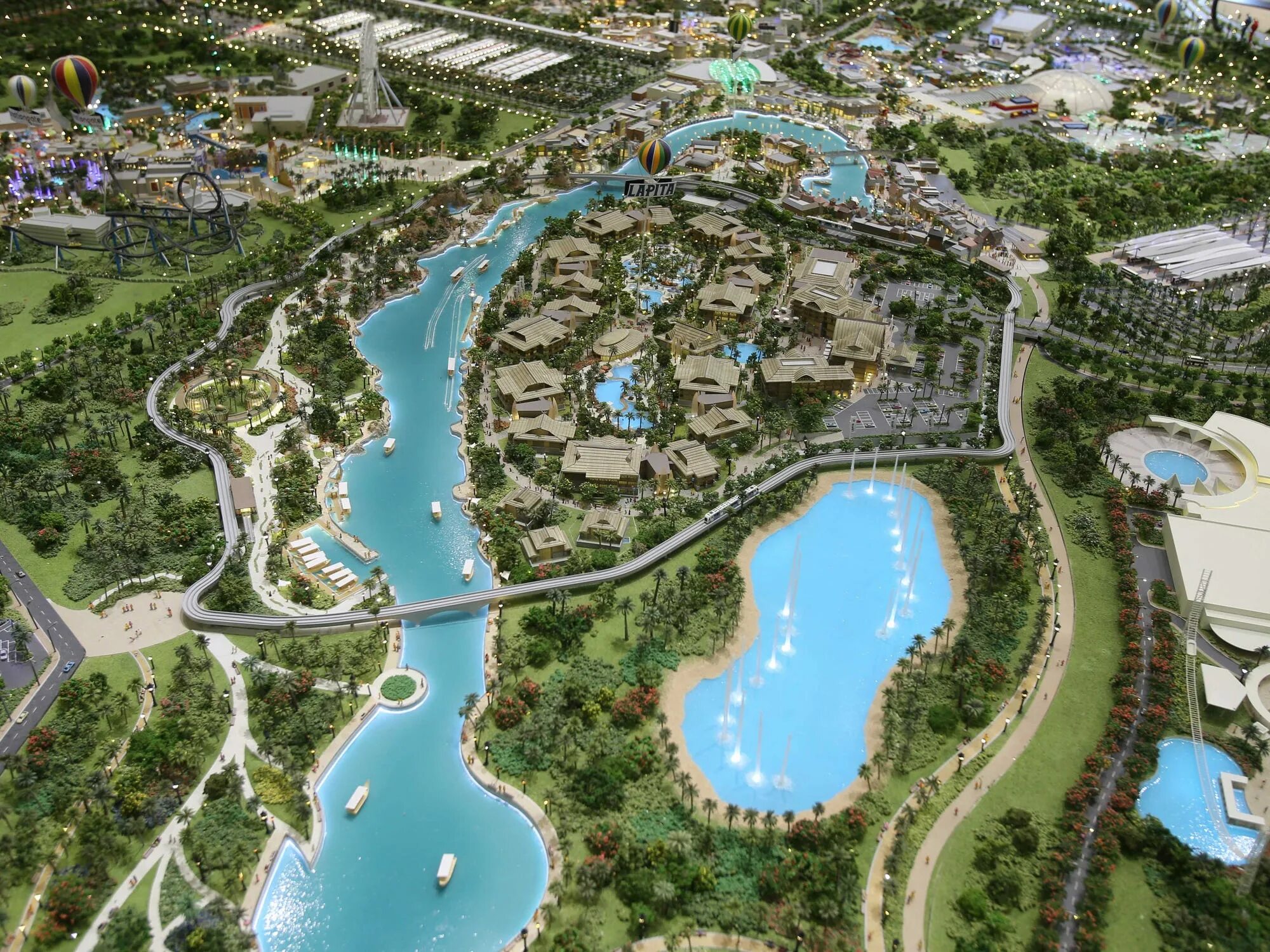 Дубайский парк. Дубай парк Резорт. Дубай Паркс энд Резорт. Riverland Dubai в Dubai Parks. Отель Lapita Dubai Parks.