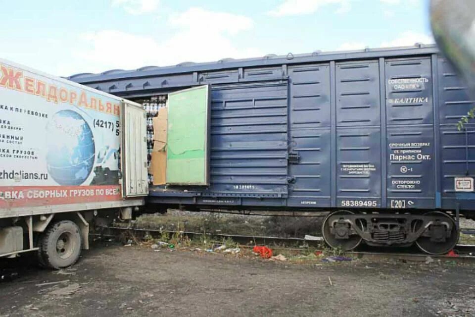 ЖД вагон Балтика. Крытый товарный вагон Балтика. Погрузка вагона термоса.